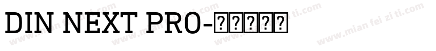 DIN NEXT PRO字体转换